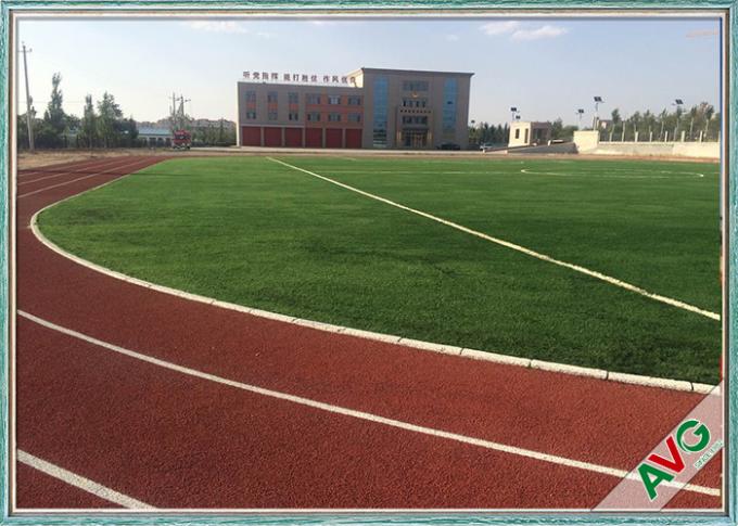 顕著なサッカーの人工的な草の強い色-固着5mロール幅 0