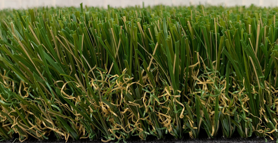 中国 40mmの緑色の庭の総合的な人工的な草の屋内プラスチック芝生の美化 サプライヤー