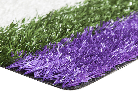 中国 滑らかな着色されたテニス コートの人工的な泥炭、着色された擬似草の紫外線抵抗 サプライヤー