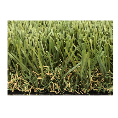 中国 耐久性の庭の人工的な草の倍の波の単繊維 サプライヤー