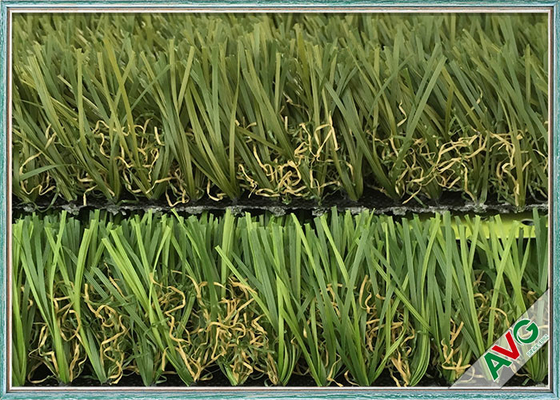 中国 単繊維の景色の擬似草を美化する人工的な草PUのコーティング サプライヤー