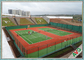 ITFの標準的なテニスの総合的な草、テニス コートの擬似草PP +純裏付け サプライヤー