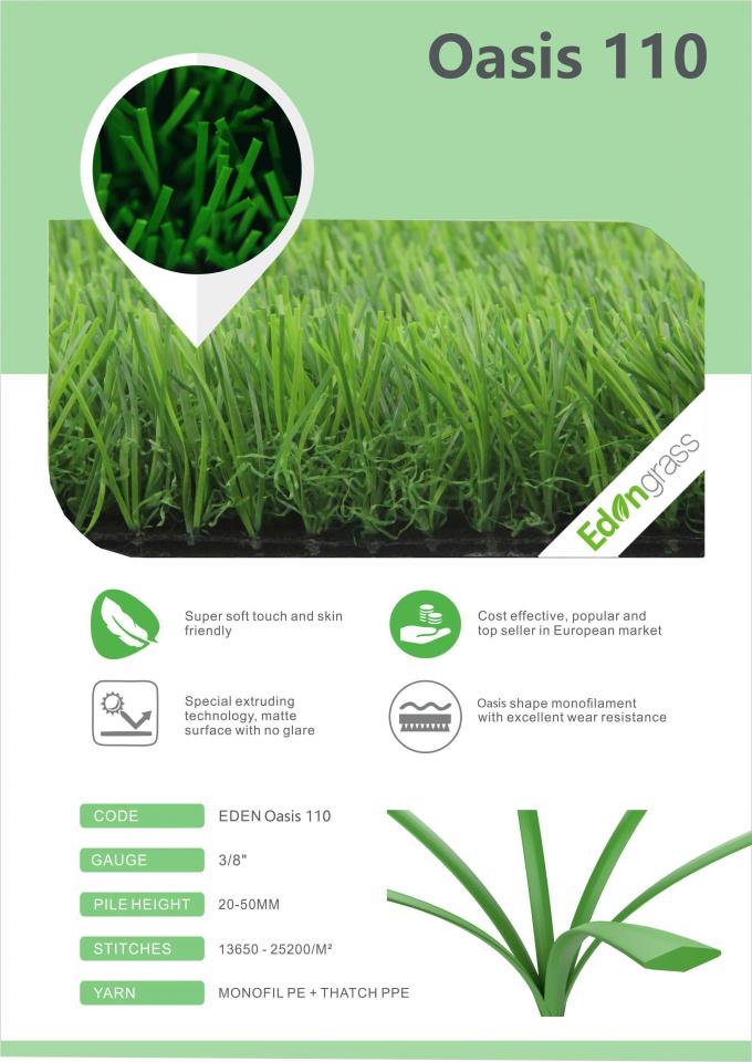 OEMの庭の人工的な草の環境に優しい保存の常緑樹 0