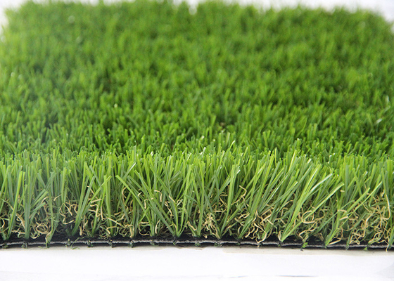 中国 庭のための35MMの自然な見る屋外の人工的な草、屋外の総合的な泥炭 サプライヤー