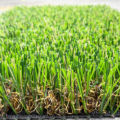 中国 13850 Detexの庭の景色のための人工的な草のカーペットの総合的な泥炭 サプライヤー