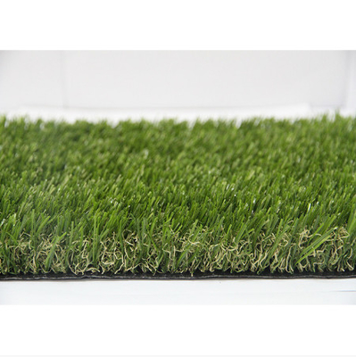 中国 非まぶしさのPEの庭の人工的な草のふくよかで厚く、柔らかい表面 サプライヤー