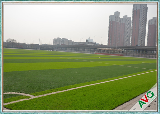 中国 高密度屋内/屋外のサッカーのフットボール競技場の人工的な草のカーペット サプライヤー