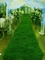 自由な装飾の緑の重金属のための屋内人工的な草 サプライヤー